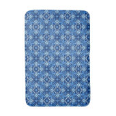 Tapis De Bain Modèle floral géométrique Boho élégant (Devant (Vertical))