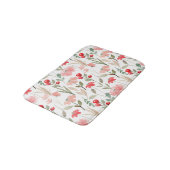Tapis De Bain Modèle floral moderne Berry Cherry (Angle)