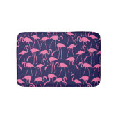 Tapis De Bain Modèle marine et flamant rose (Devant)