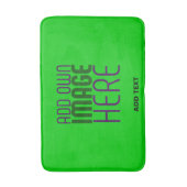 TAPIS DE BAIN MODÈLE TEXTE D'IMAGE VERTE MODERNE ÉDITABLE LIME (Devant (Vertical))
