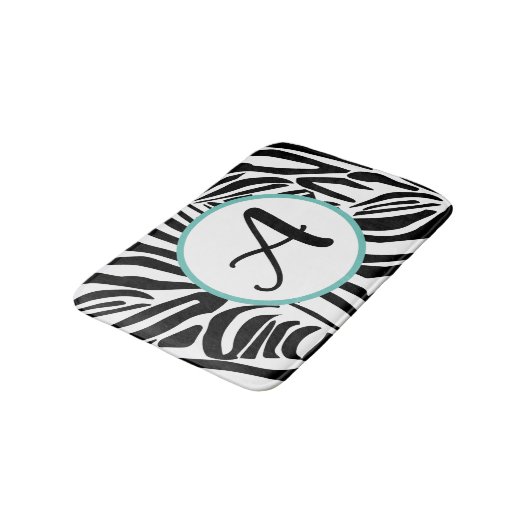 Tapis De Bain Modèle Zebra (Angle)