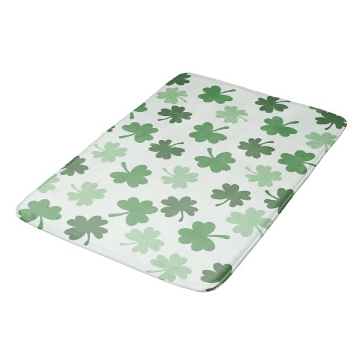 Tapis De Bain Modèles de trèfle vert pour la Saint-Patrick (Angle)