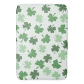 Tapis De Bain Modèles de trèfle vert pour la Saint-Patrick (devant Vertical)