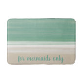 Tapis De Bain Modern Ocean Beach For Mermaids Only (Devant)