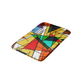 Tapis De Bain Modern Triangle Colorful Geometric (Angle)