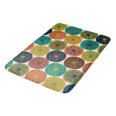 Tapis De Bain Moderne atomique à points rétro du milieu du XXe s (Angle)