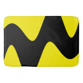 Tapis De Bain Moderne Black River Sage Green (Devant)