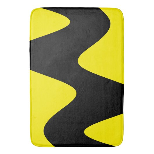 Tapis De Bain Moderne Black River Sage Green (devant Vertical)