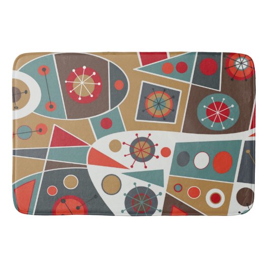 Tapis De Bain Moderne de milieu de siècle No. 18 (Devant)