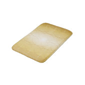 Tapis De Bain Moderne élégant et doré (Angle)