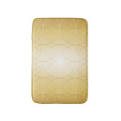 Tapis De Bain Moderne élégant et doré (Devant (Vertical))