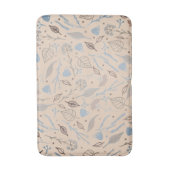 Tapis De Bain Moderne Pastel Leafy tendance (Devant (Vertical))