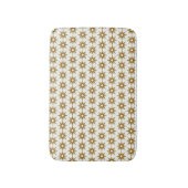 Tapis De Bain Moderne Stylish Gold Starburst Motif rayé (Devant (Vertical))