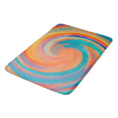 Tapis De Bain Moderne Swirl Abstract Art #8 (Angle)