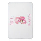Tapis De Bain Moderne Vous Flamazirez Beauté Flamant rose rose (devant Vertical)