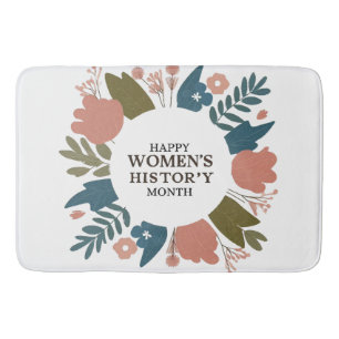 Tapis De Bain Mois de l'histoire des femmes
