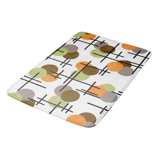 Tapis De Bain Molécules de l'âge atomique 2 (Angle)