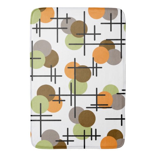 Tapis De Bain Molécules de l'âge atomique 2 (devant Vertical)