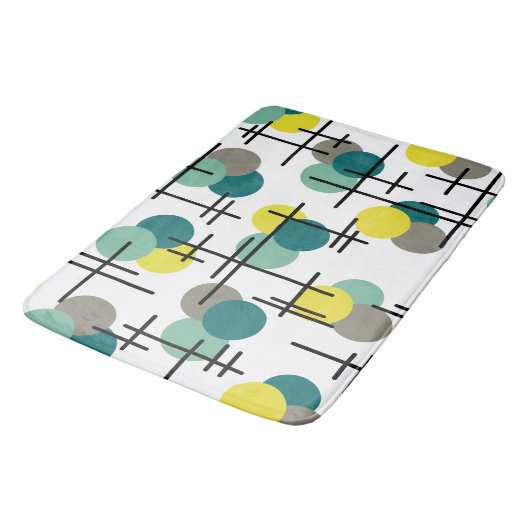 Tapis De Bain Molécules de l'âge atomique Motif (Angle)