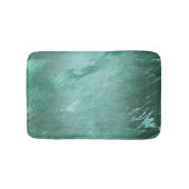 Tapis De Bain Molten Jade | Marbre de luxe Emerald Green (Devant)