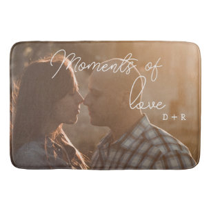 Tapis De Bain Moments d'amour, couple amoureux