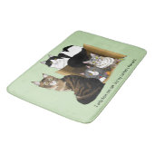 Tapis De Bain Mon chat a des chats (Angle)
