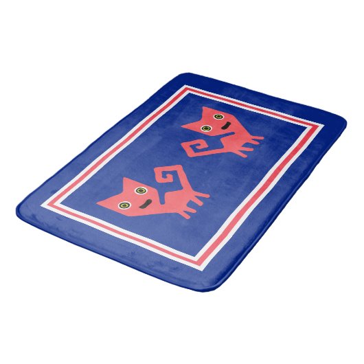 Tapis De Bain Mon chat Silly Kitty (Angle)