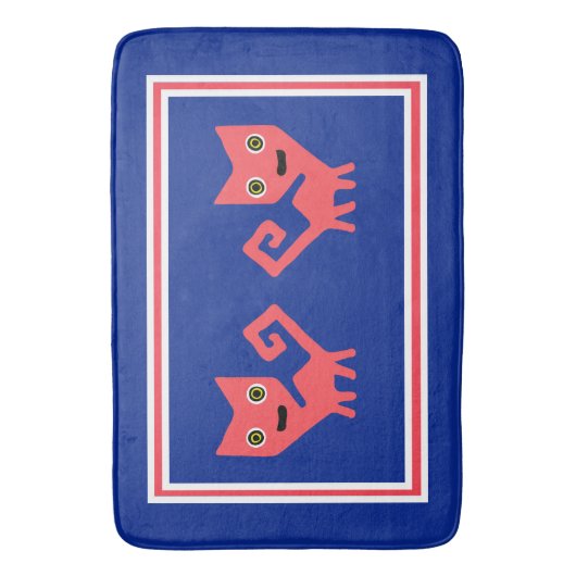 Tapis De Bain Mon chat Silly Kitty (devant Vertical)