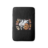 Tapis De Bain Mon chien est mon garçon Drôle Halloween (Devant (Vertical))