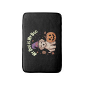 Tapis De Bain Mon chien est My Boo Halloween (Devant (Vertical))