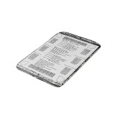 Tapis De Bain Mon coeur appartient à vous (Angle)