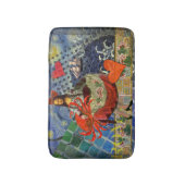 Tapis De Bain Mona Lisa Fun Zodiac Whimsical (Devant (Vertical))