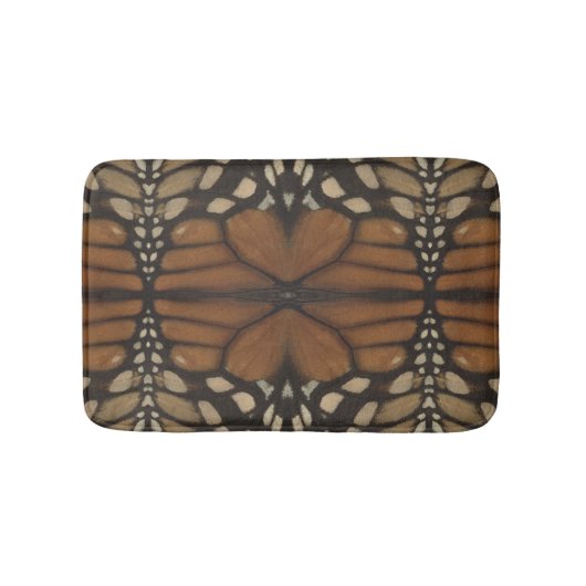 Tapis De Bain Monarch Butterfly Wing Close Up Motif (Devant)