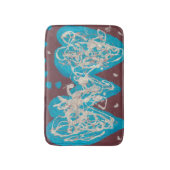 Tapis De Bain Monde d'amour bain Mat (Devant (Vertical))