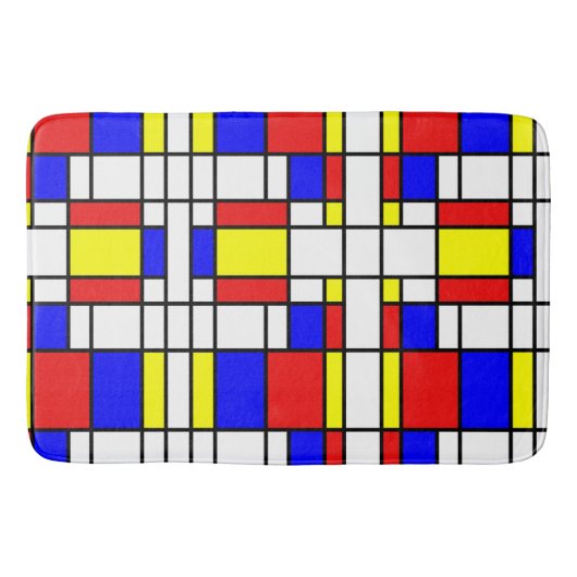 Tapis De Bain Mondrian a inspiré (Devant)