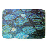 Tapis De Bain Monet - Lys d'eau (bleu) (Devant)