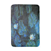 Tapis De Bain Monet - Lys d'eau Bleus (Devant (Vertical))