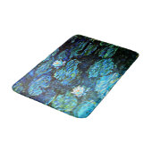 Tapis De Bain Monet - Lys d'eau Bleus (Angle)