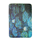 Tapis De Bain Monet - Lys d'eau Bleus (Devant (Vertical))