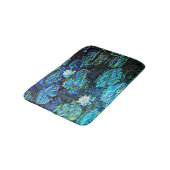 Tapis De Bain Monet - Nappes d'eau, Bleu (Angle)