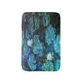 Tapis De Bain Monet - Nappes d'eau, Bleu (Devant (Vertical))