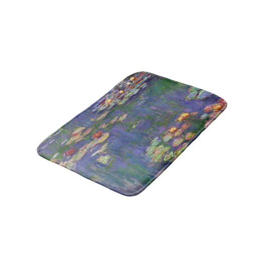 Tapis De Bain Monet Water Lilies Chef-d'oeuvre Peinture (Angle)