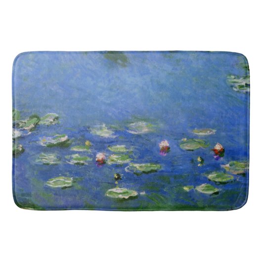 Tapis De Bain Monet Water Lilies Fine Art (1906) (Devant)