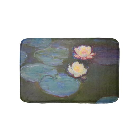 Tapis De Bain Monet Water Lys Pond Nénuphars Peinture (Devant)