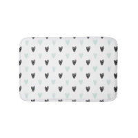 Monnaie et Coeurs noirs Doodles Motif Mat