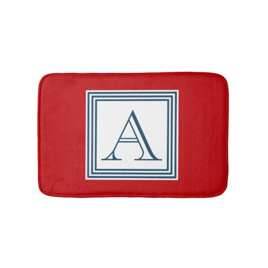 Tapis De Bain Monogram design (Devant)