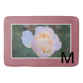 Tapis De Bain Monogram Pink Yellow Rose Gold (Devant)