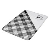 Tapis De Bain Monogram Tartan Plaid (Angle)