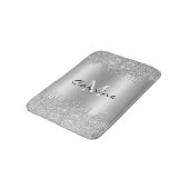 Tapis De Bain Monogramme Antique Parties scintillant à goutte d' (Angle)