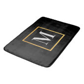 Tapis De Bain Monogramme d'or (Angle)